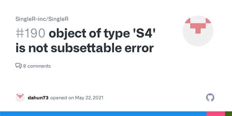 object of type s4 is not subsettable.